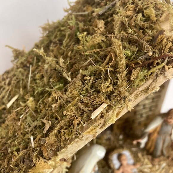 Collezione Moranduzzo Nativity Baby Jesus Mary Joseph Manger Made in Italy - Picture 7 of 10